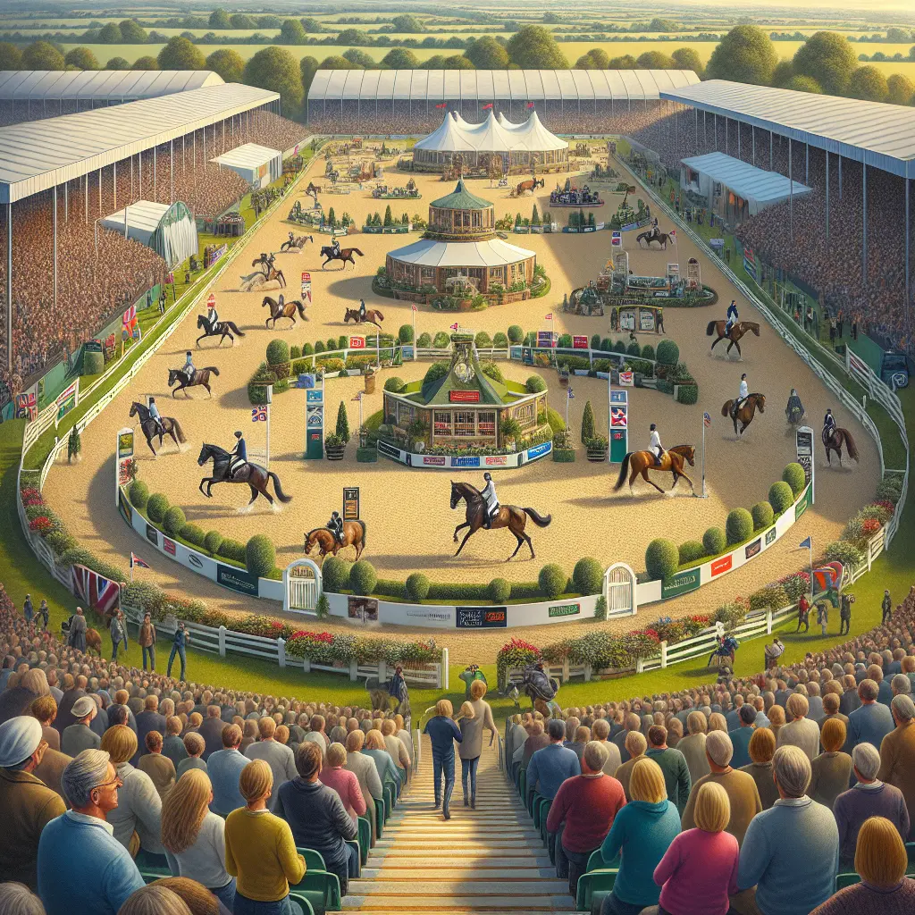 Exploring the Experience of Attending the Horse of the Year Show: Final procession