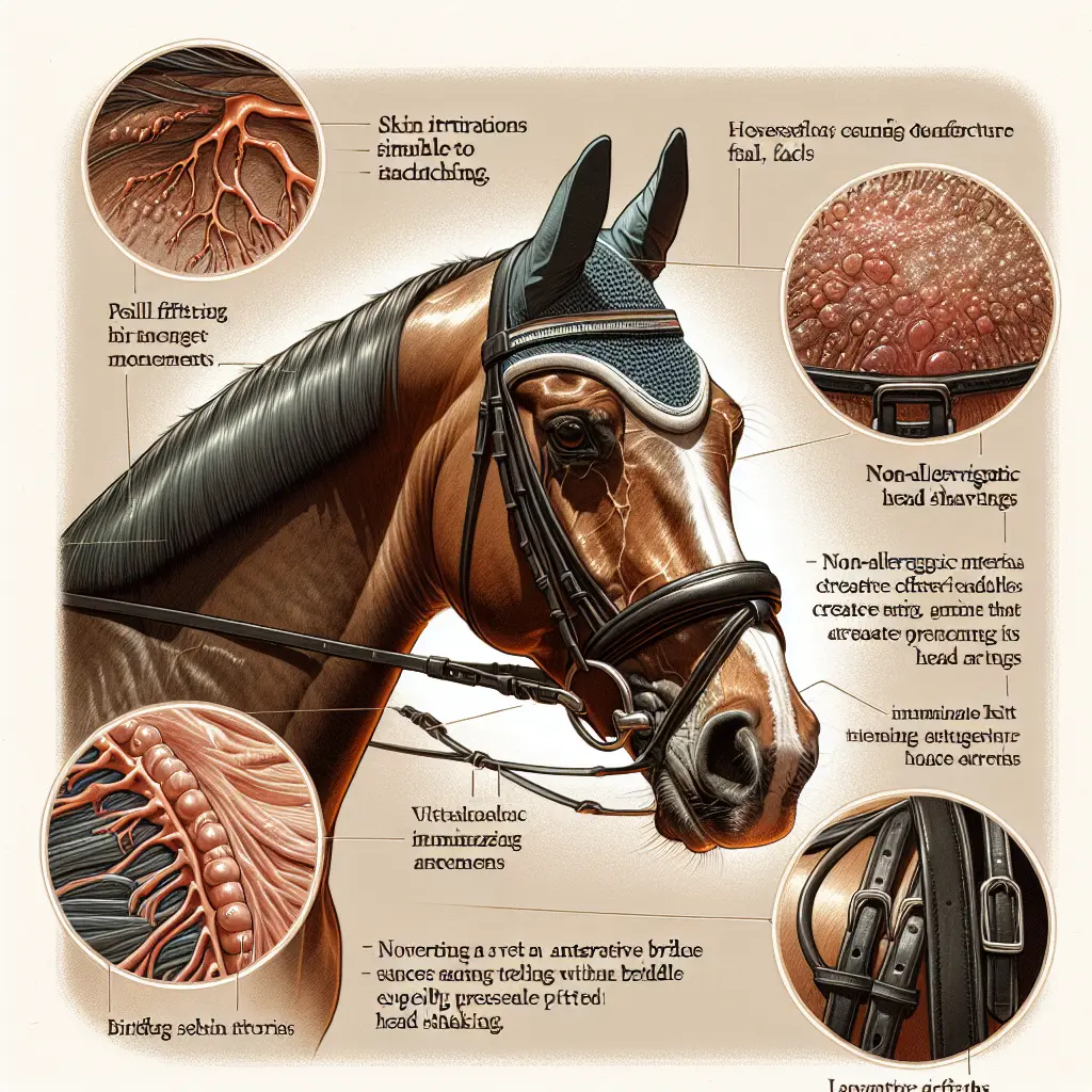 Exploring the Effect of Bridles on Horse Discomfort: Trigeminal susceptibility illustration