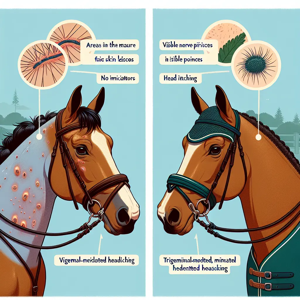 Exploring the Effect of Bridles on Horse Discomfort: Bridle adjustment illustration