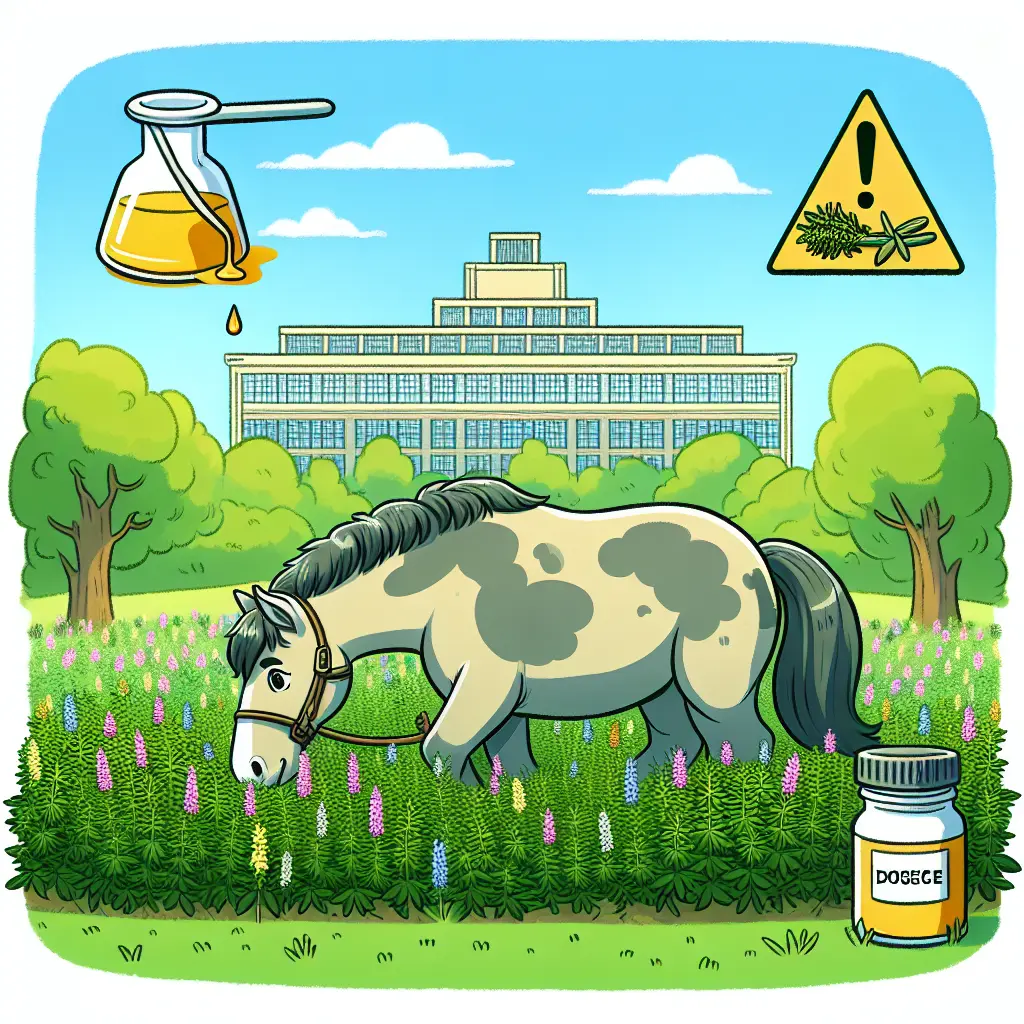Exploring the Impact of Oily Herbs on Equine Health: An assortment of herbs