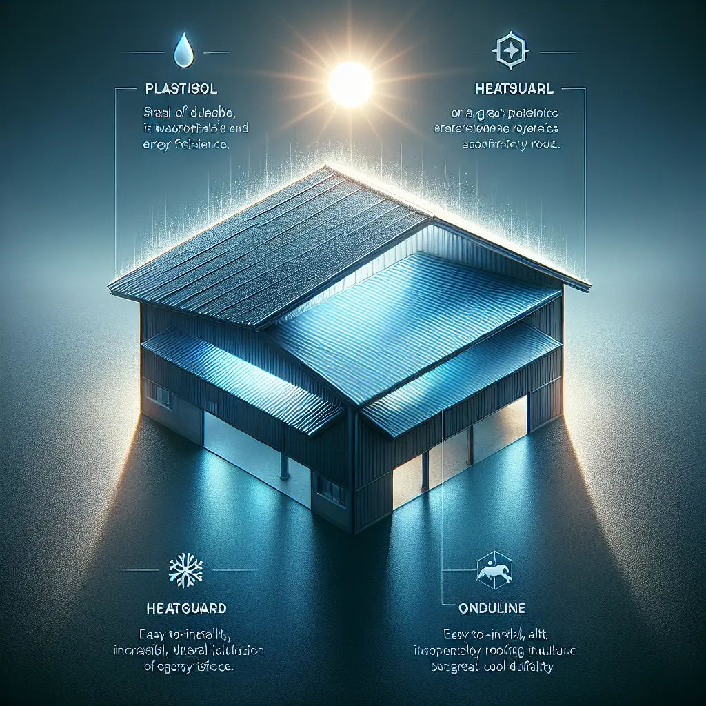 Choosing the Right Roofing Material for Your Stable: Image of Heatguard Roof