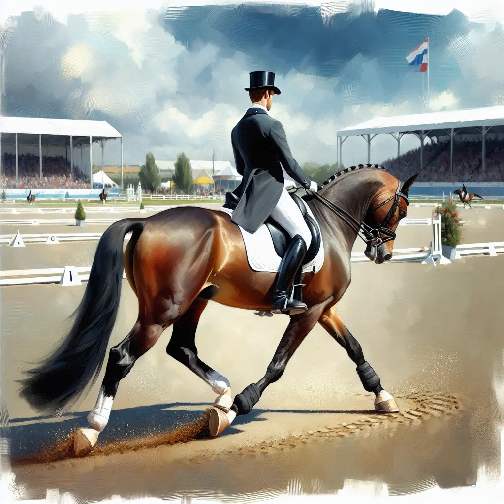 Mastering Walk Pirouettes: Rider and horse in synchronization