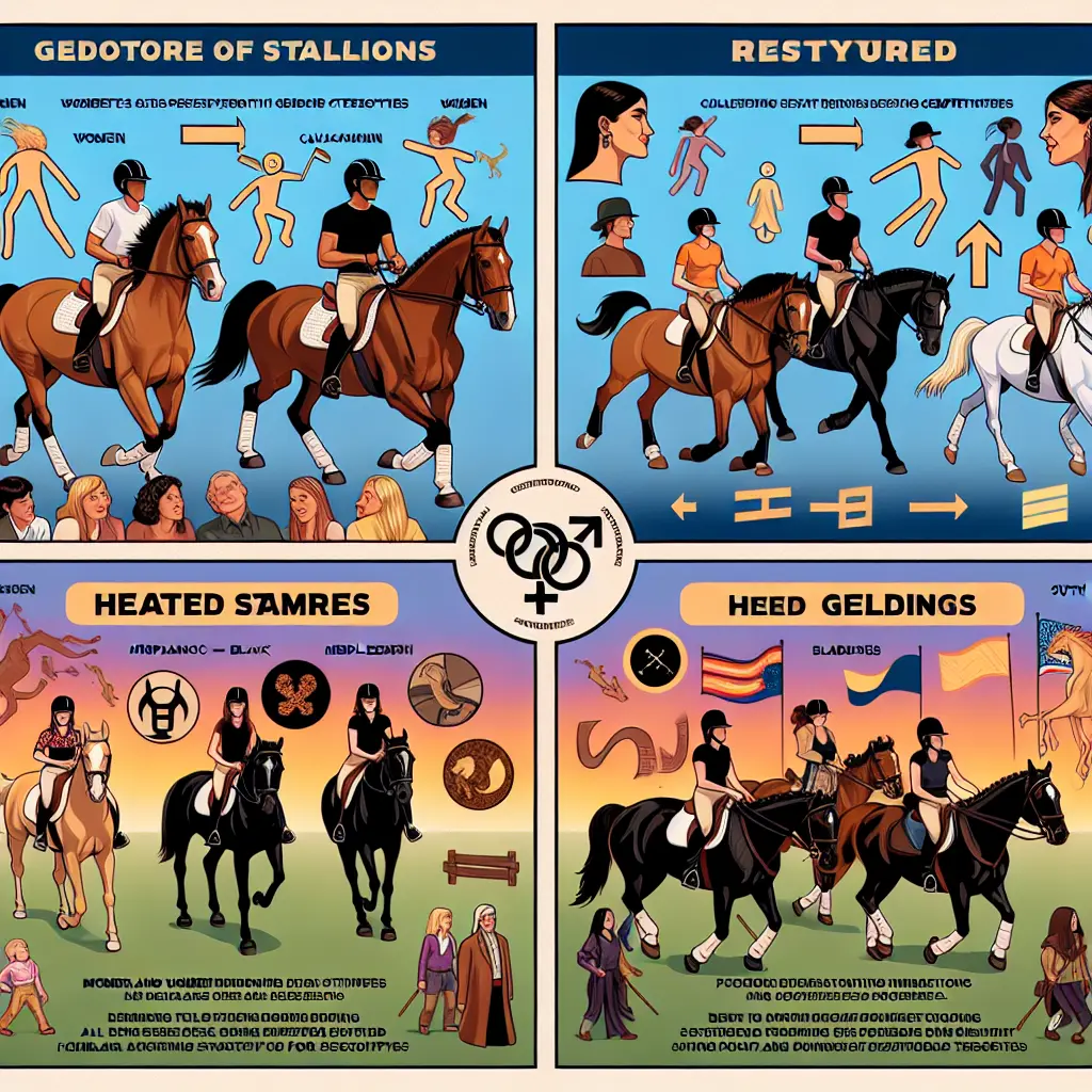 Challenging Gender Stereotypes in the Equine World: Image Showing a Mare in Action