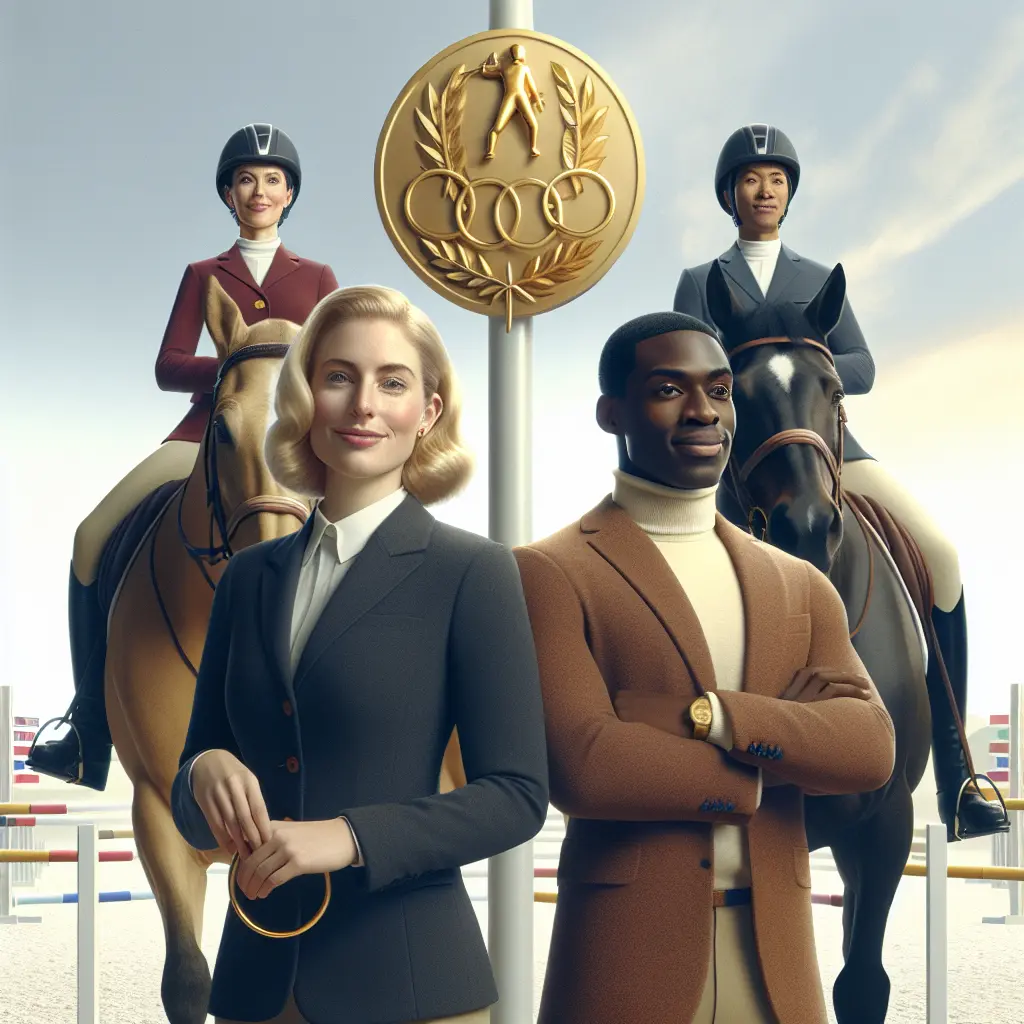 Challenging Gender Stereotypes in the Equine World: Image Showing Gender Equity in Horse Riding