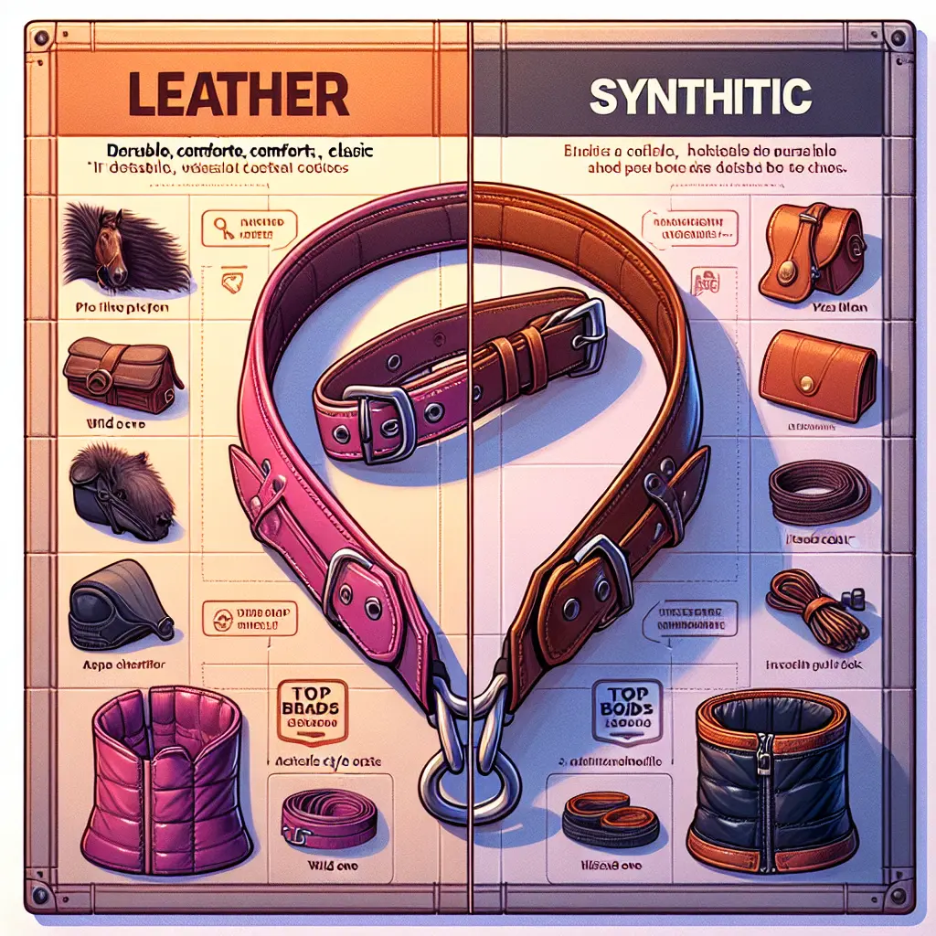 Choosing Between Leather Look and Synthetic Leather Headcollars - Synthetic headcollar