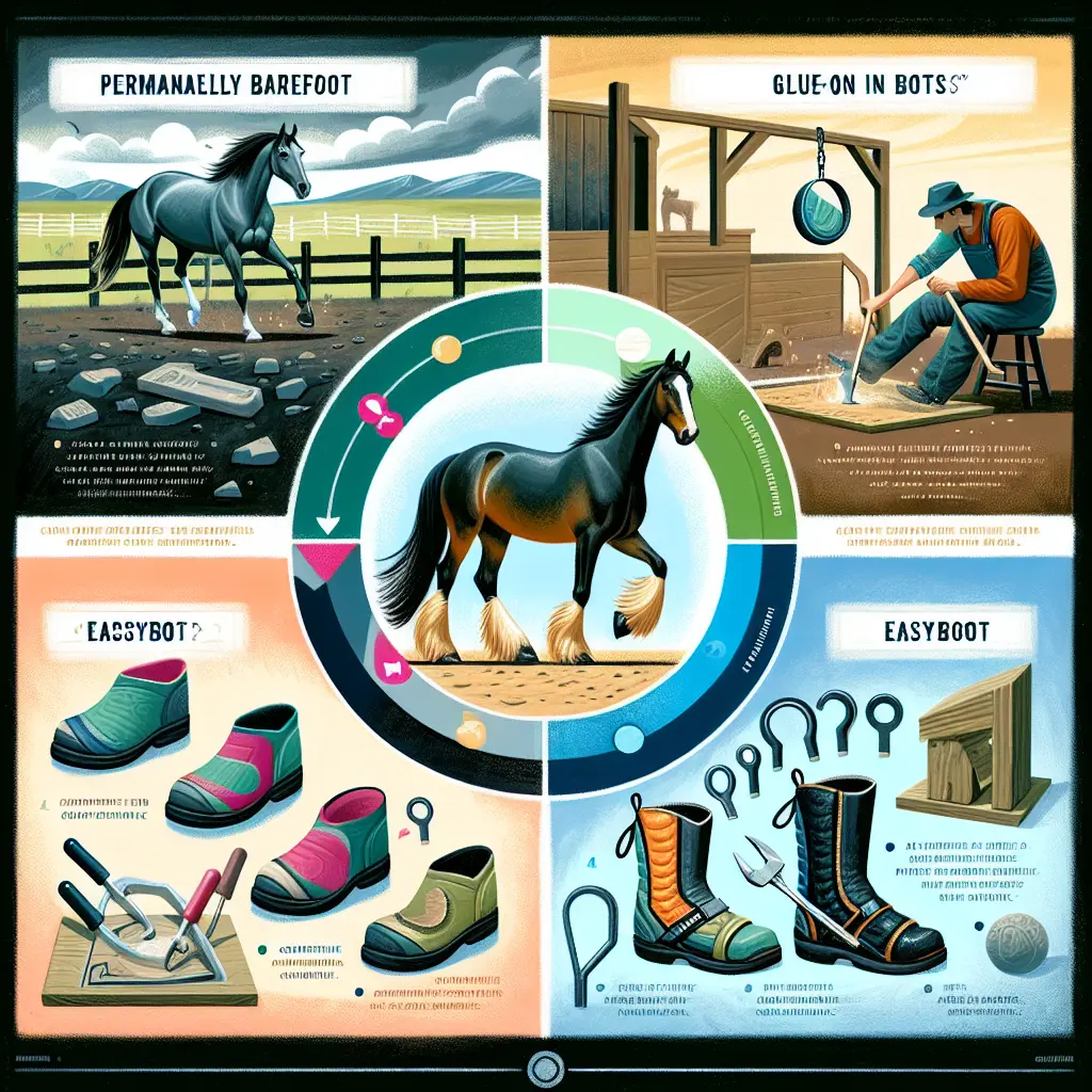 Exploring Alternatives: Properly trimmer barefoot horse hooves