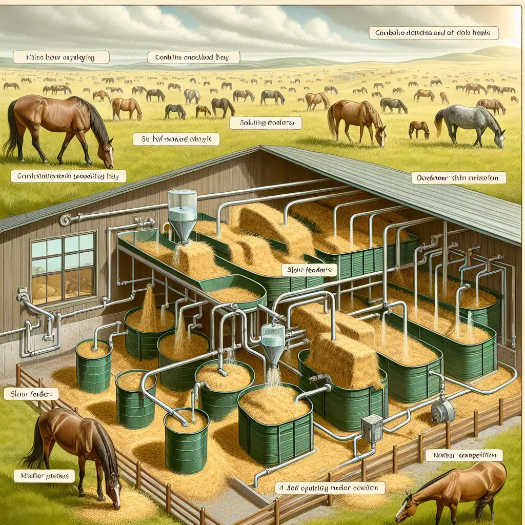 Creative Solutions for Feeding Soaked Hay in the Field - Hay Bales