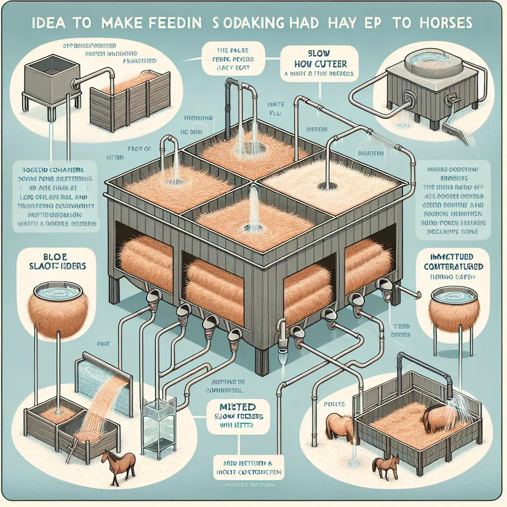 Creative Solutions for Feeding Soaked Hay in the Field - Outdoor Feeding Stations