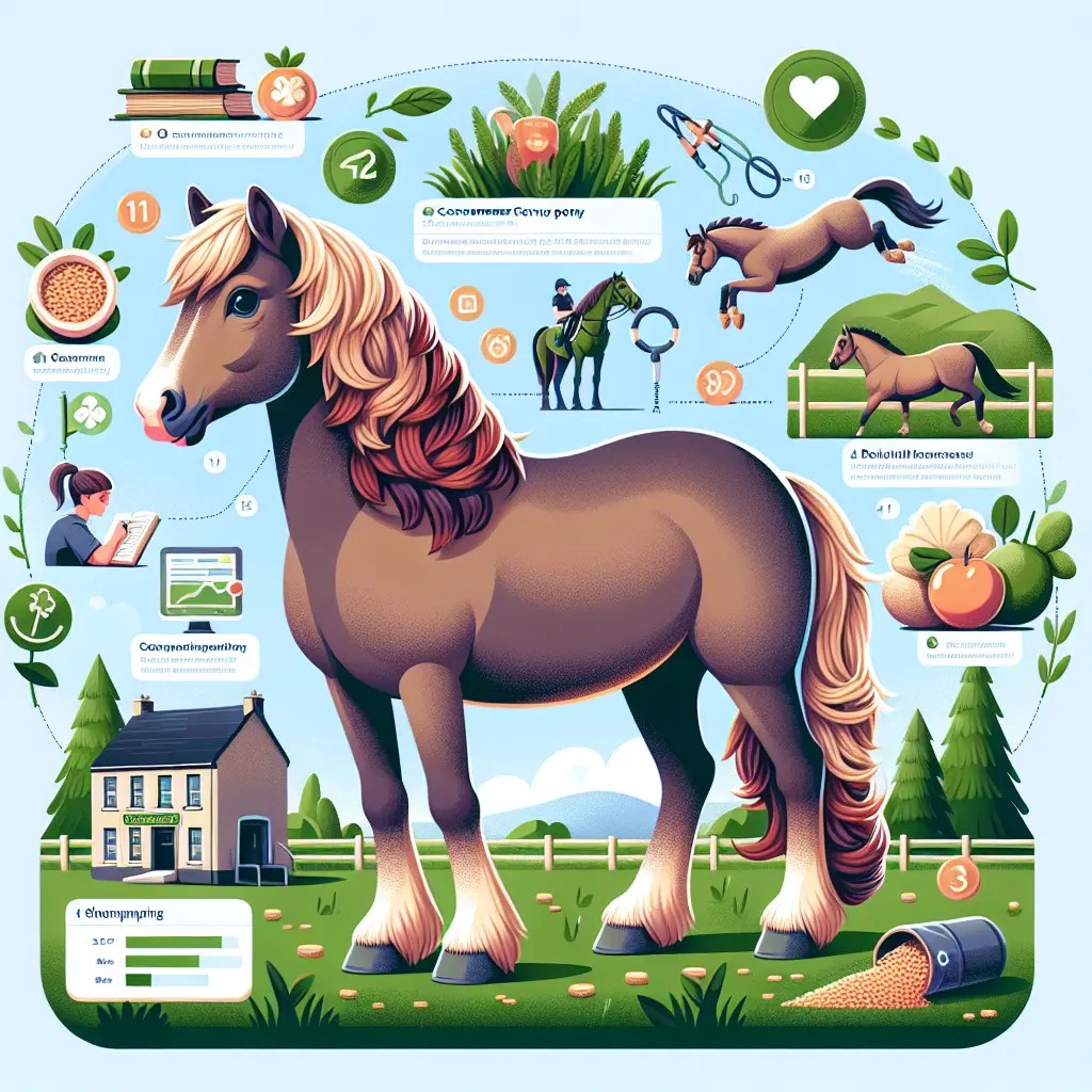 Understanding the Growth Potential of Connemara Ponies - Young Connemara with a strong genetic build