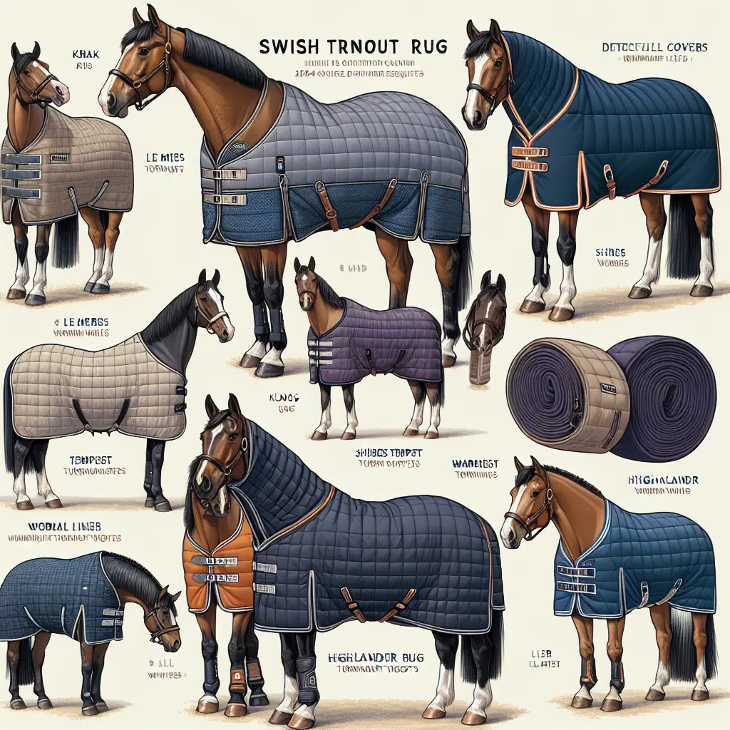 Exploring the Compatibility of Swish Turnout Rug Liners with Other Brands - horse rider in a field