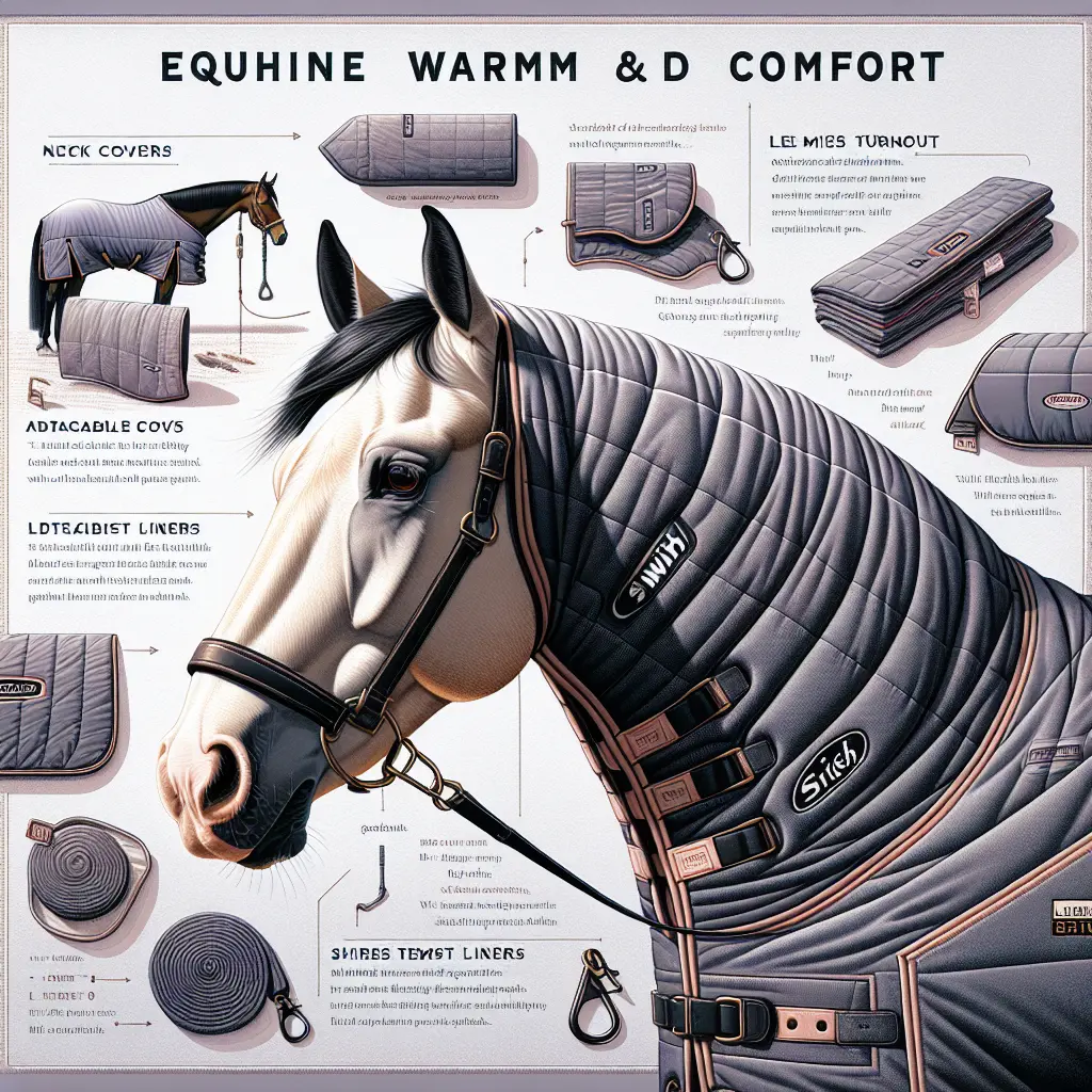 Exploring the Compatibility of Swish Turnout Rug Liners with Other Brands - adjusting a rug liner