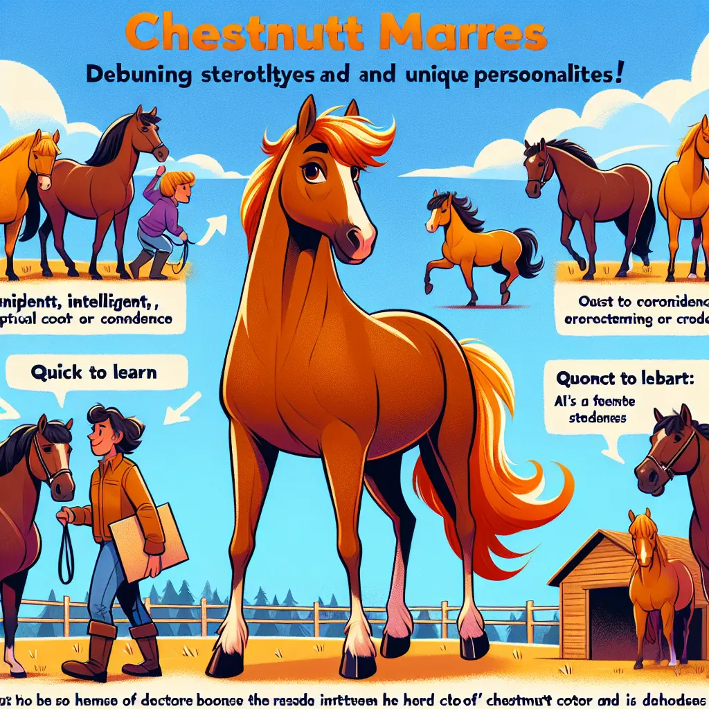 The Misunderstood Charm of Chestnut Mares: Distinctive Chestnut Color