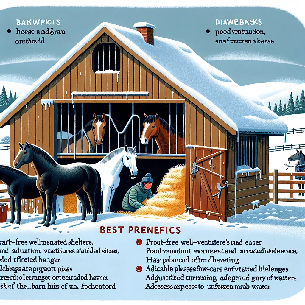 Should You Keep Your Horse Indoors: The Downsides