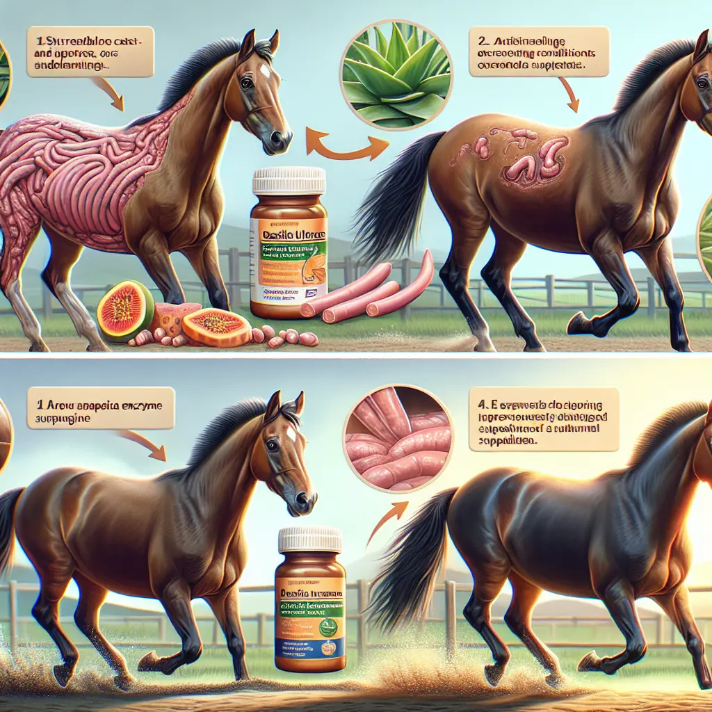 The Impact of Gastric Supplements on Equine Ulcers: Image of Equine Exceed product