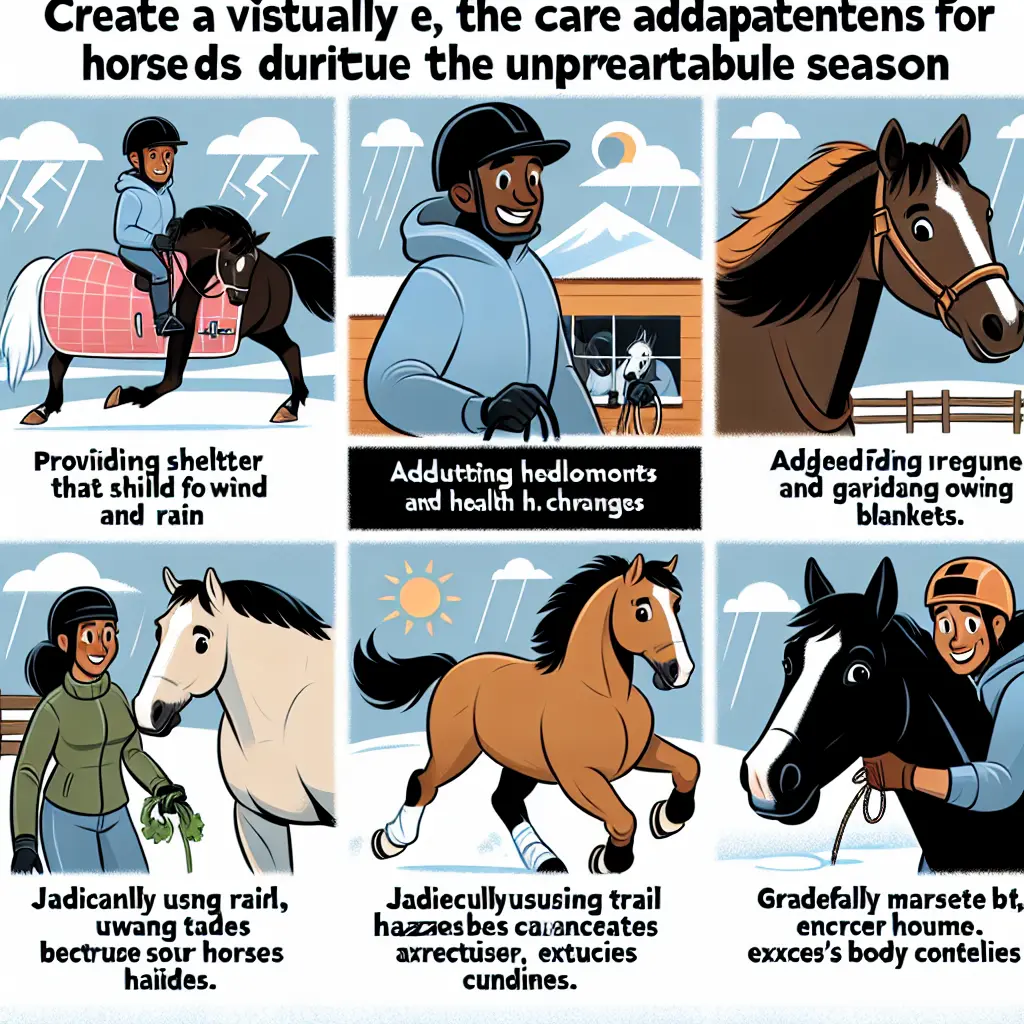 Coping with Unpredictable Autumn Weather: Checking Horse's Body Condition