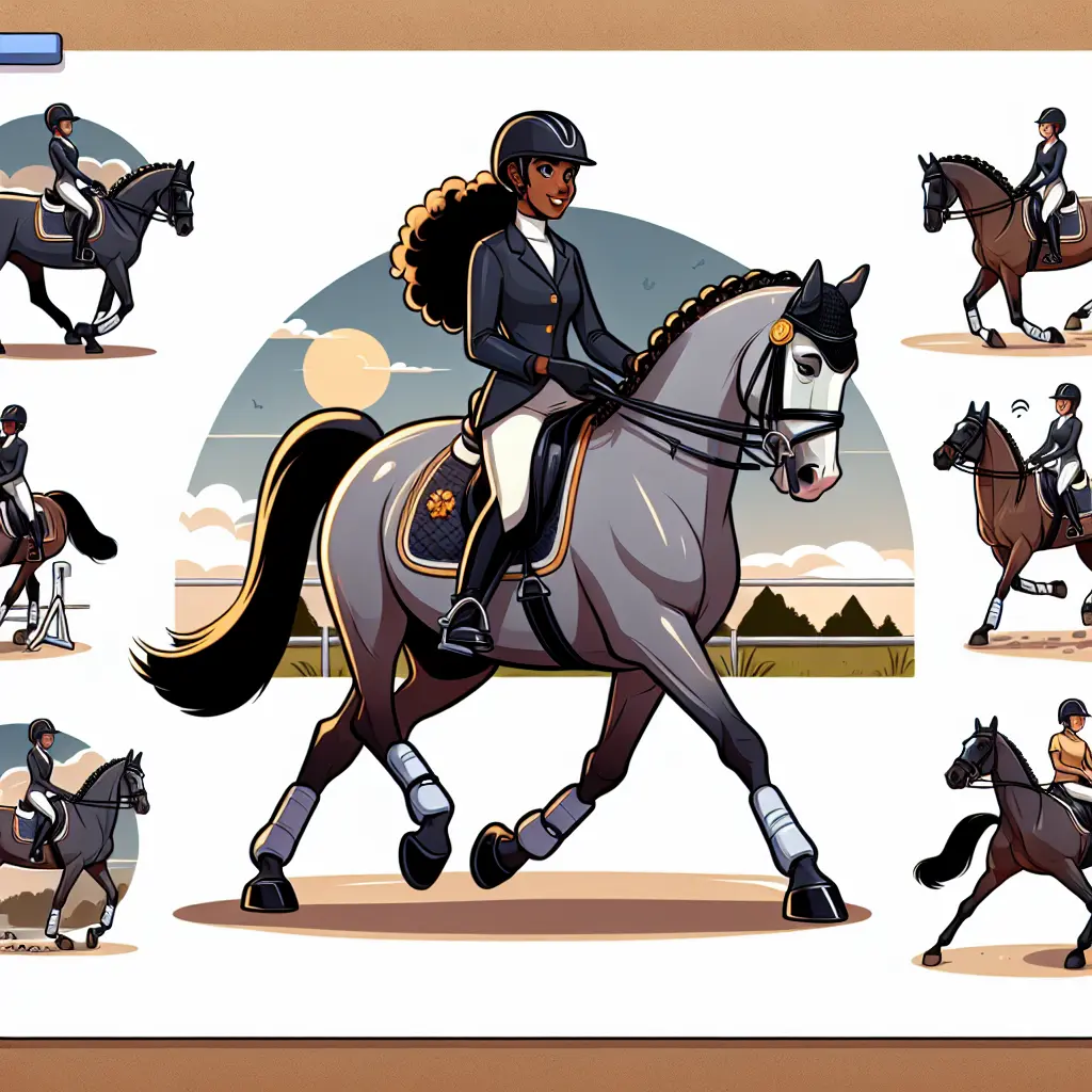 Monitoring Horse Health During Dressage