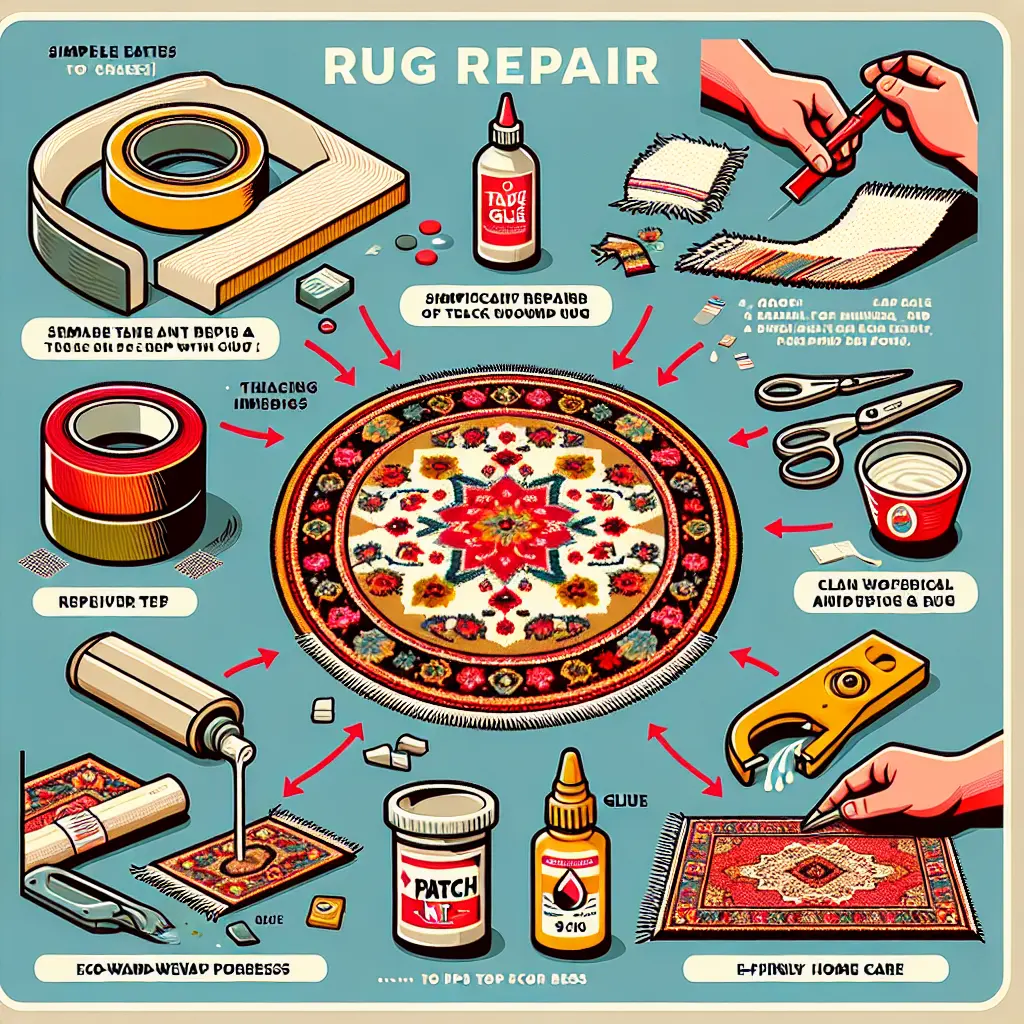 Exploring the Effectiveness of Different Methods for Rug Repairs: Glue