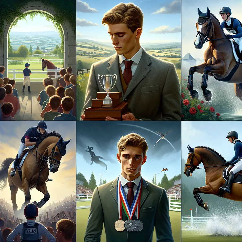 Ben Hobday's Return Equestrian Glory - Shadowman