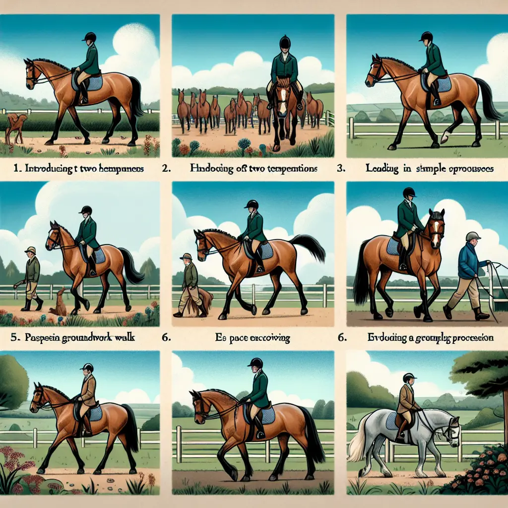 How to Safely Introduce Two Horses for Hacking: Trail riding with companions