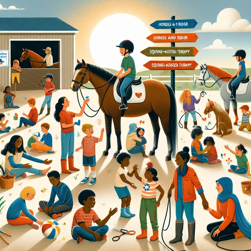 Finding the Perfect Horse Share for Your Child: Child bonding with a horse