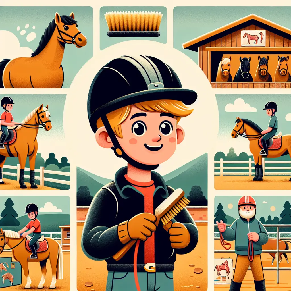 Finding the Perfect Horse Share for Your Child: Group horse riding