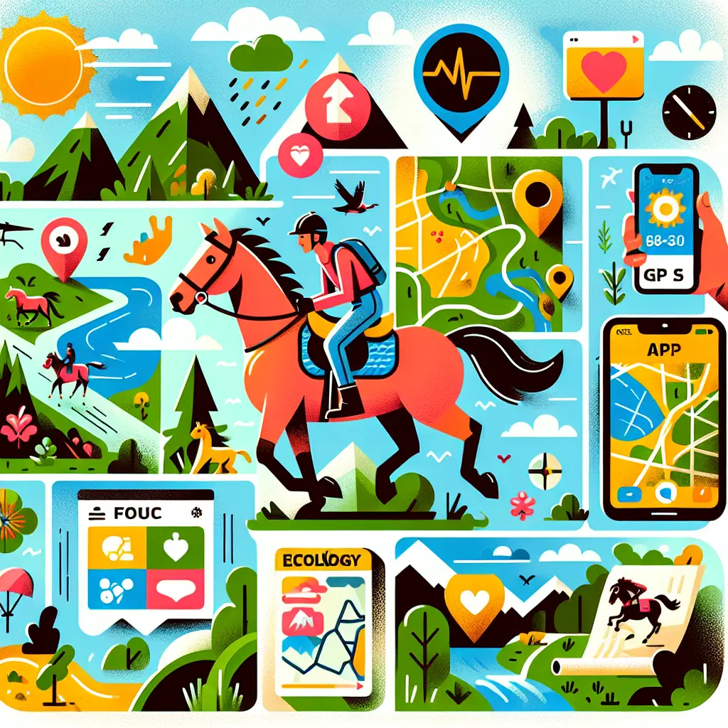 Exploring the Best Tools and Tips for Planning the Perfect Horseback Riding Route - Equilab App Features