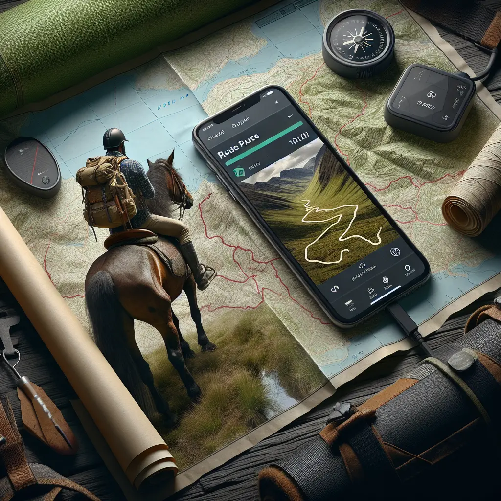 Exploring the Best Tools and Tips for Planning the Perfect Horseback Riding Route - Horse Riding Tracker Interface