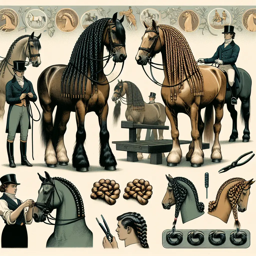 To Plait or Not to Plait: Current Dressage Practices