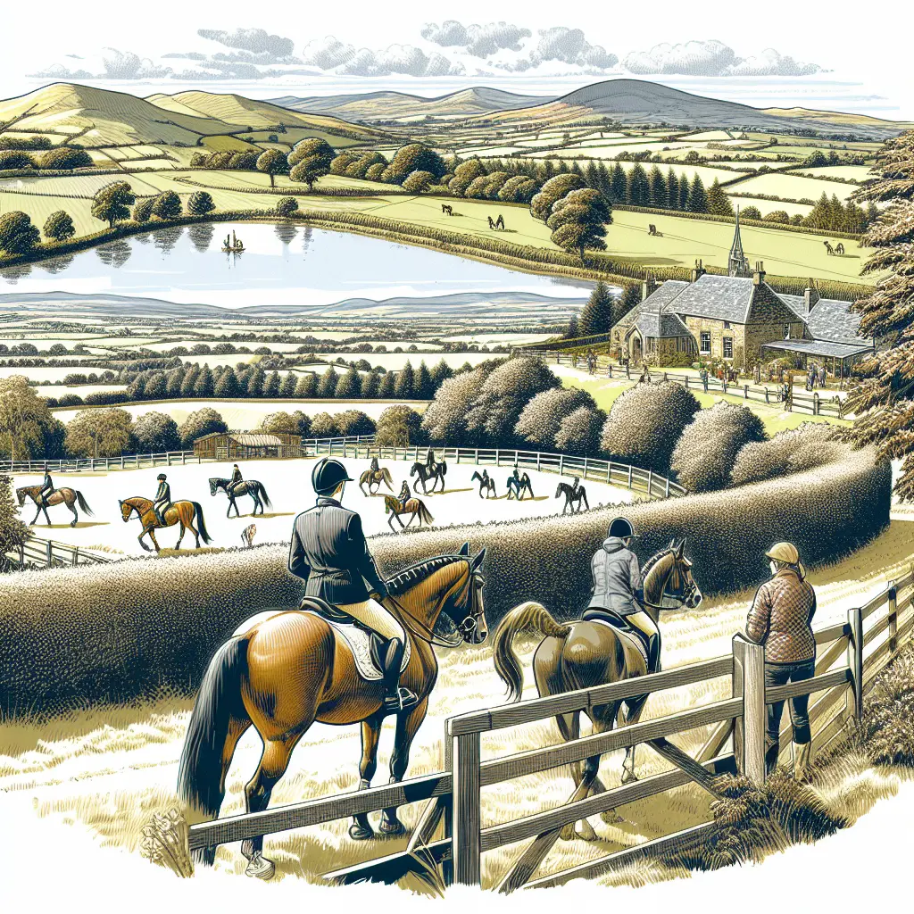 Riding lessons in Moffat with professional guidance