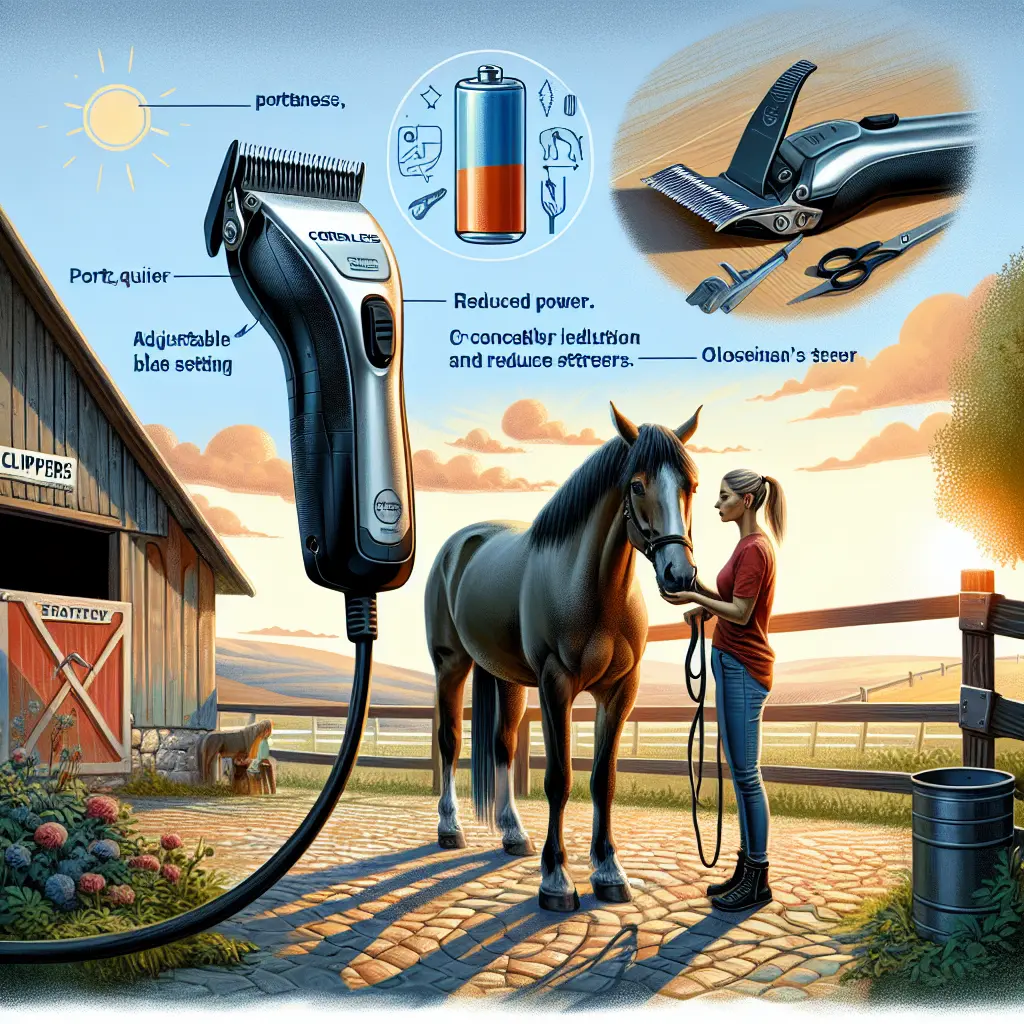 Cordless Clippers for Horse Grooming