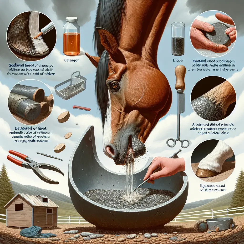 Exploring Natural Alternatives for Treating Seedy Toe in Horses: Hoof soaking