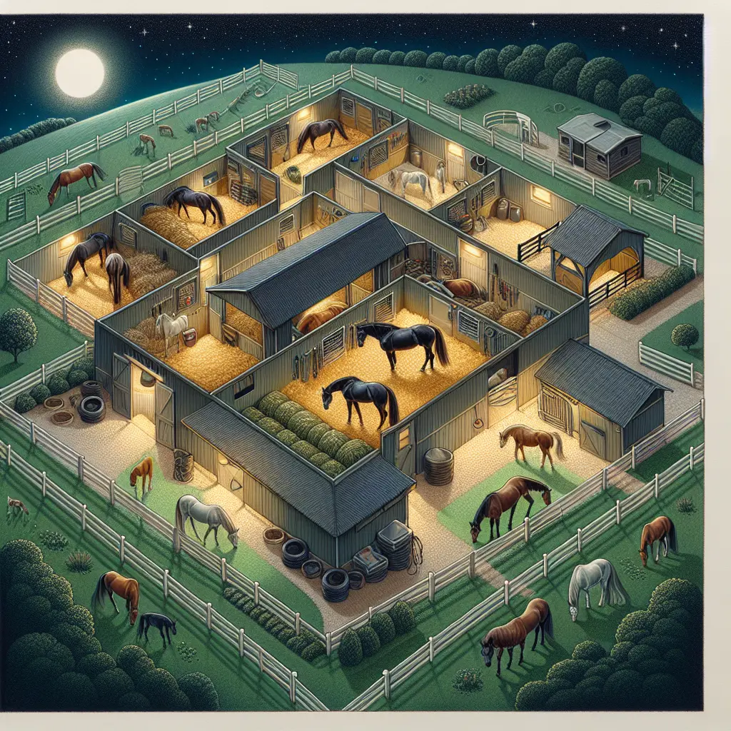 Best Practices for Managing Horse Care at Night - Horse Shelter