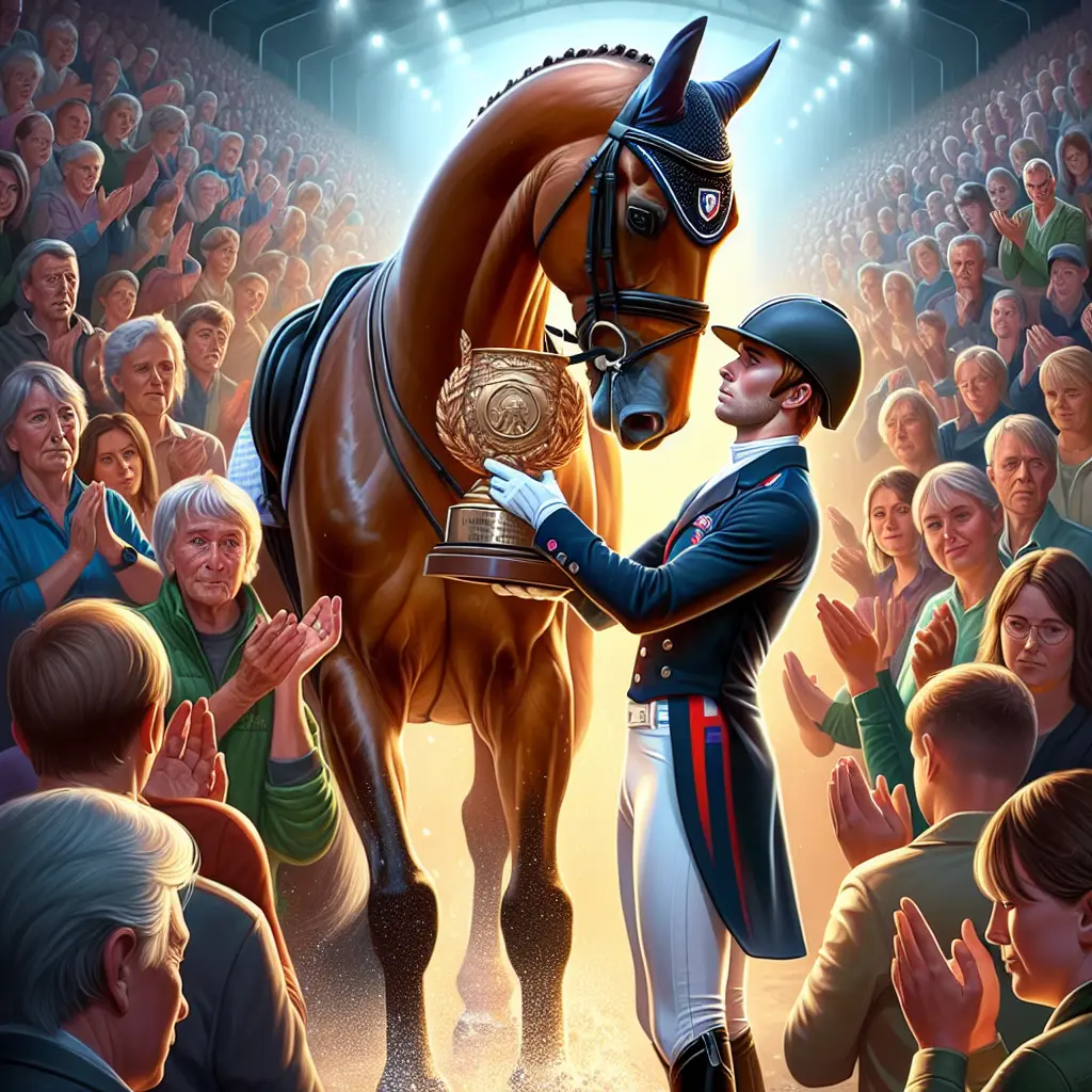 The bond between a rider and horse