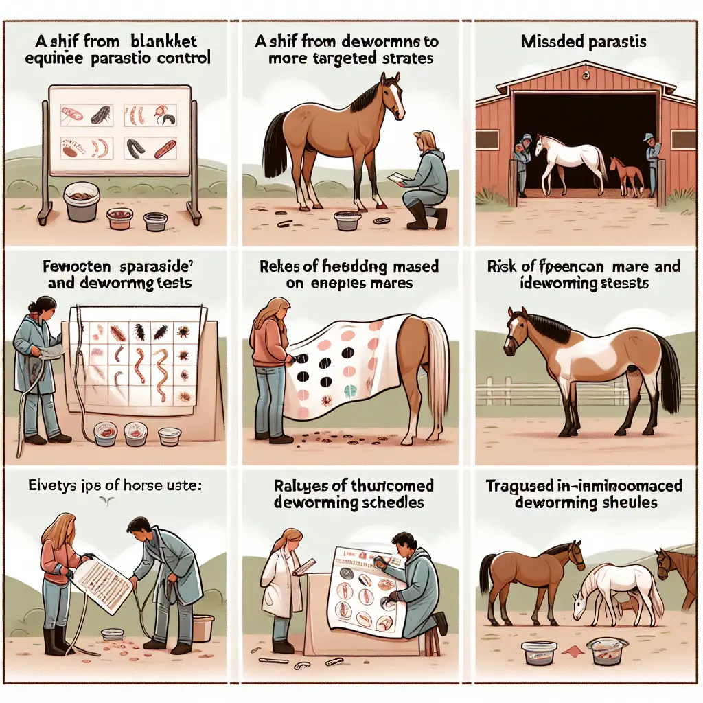 Should You Worm Your Horses Annually or Trust in Regular FEC and Equisal Tests? - Horse getting treatment