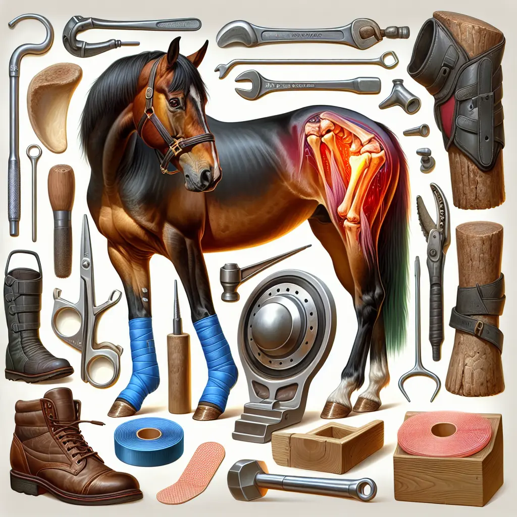 Exploring the Myths and Realities of Hock Splints in Horses: Image of horse's hock splint