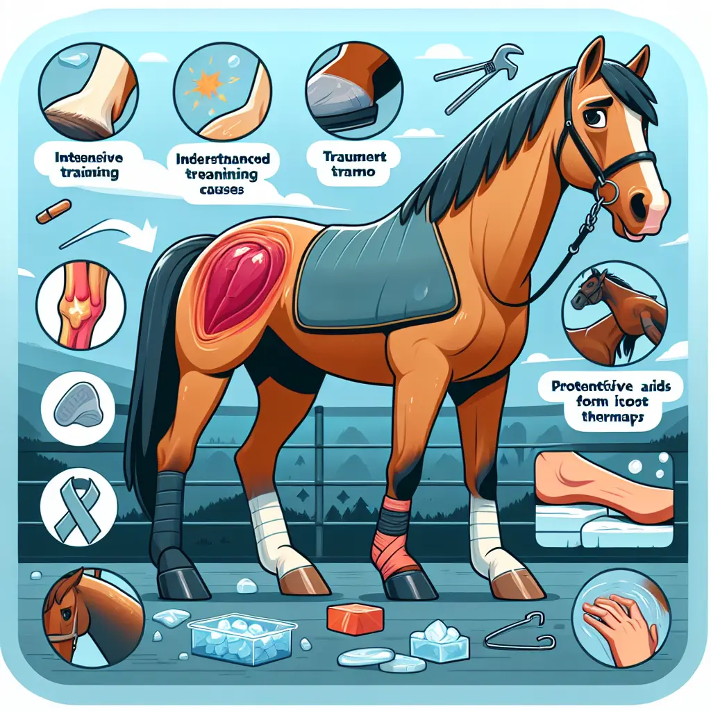 Exploring the Myths and Realities of Hock Splints in Horses: X-ray of horse leg
