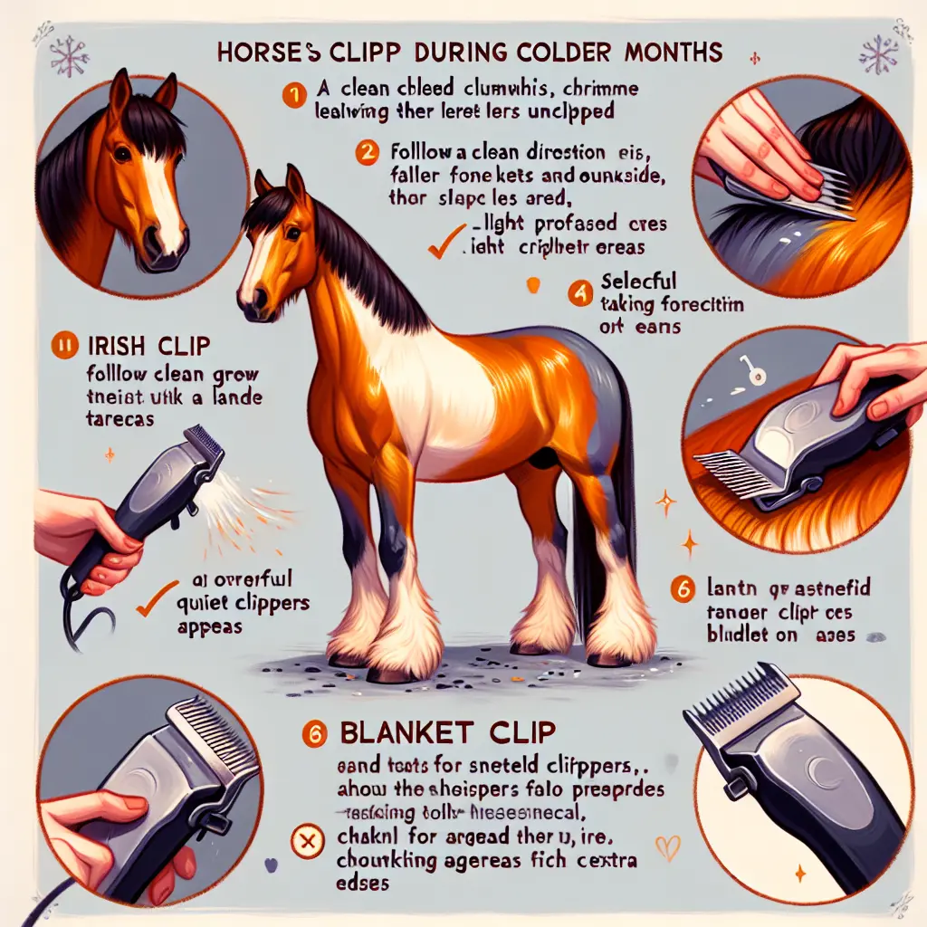 Mastering Horse Clipping - Irish Clip Example