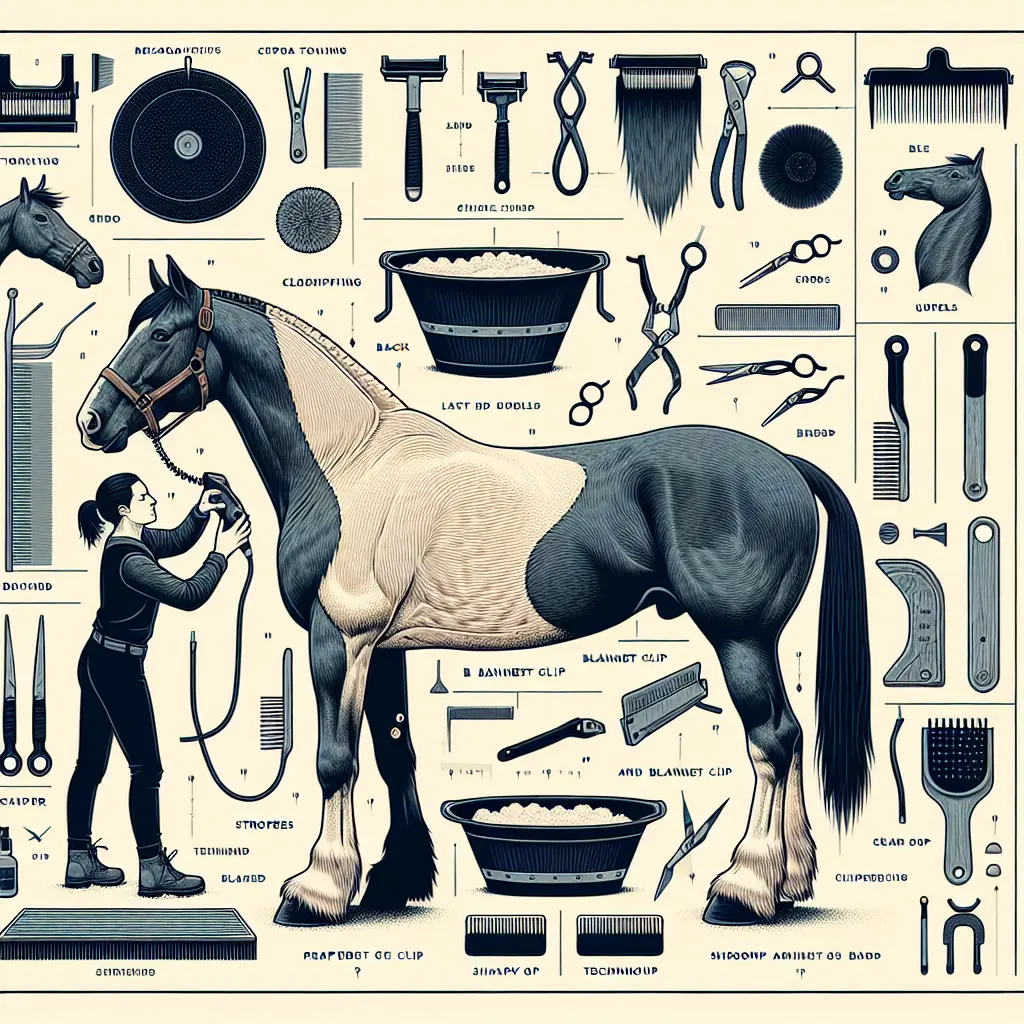 Mastering Horse Clipping - Blanket Clip Example