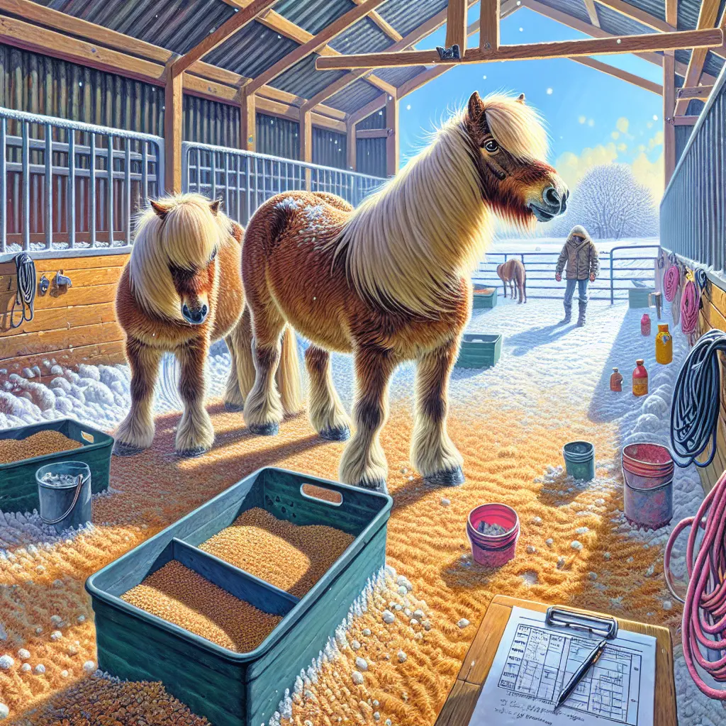 Managing a Pony with COPD and Cushing’s During Winter