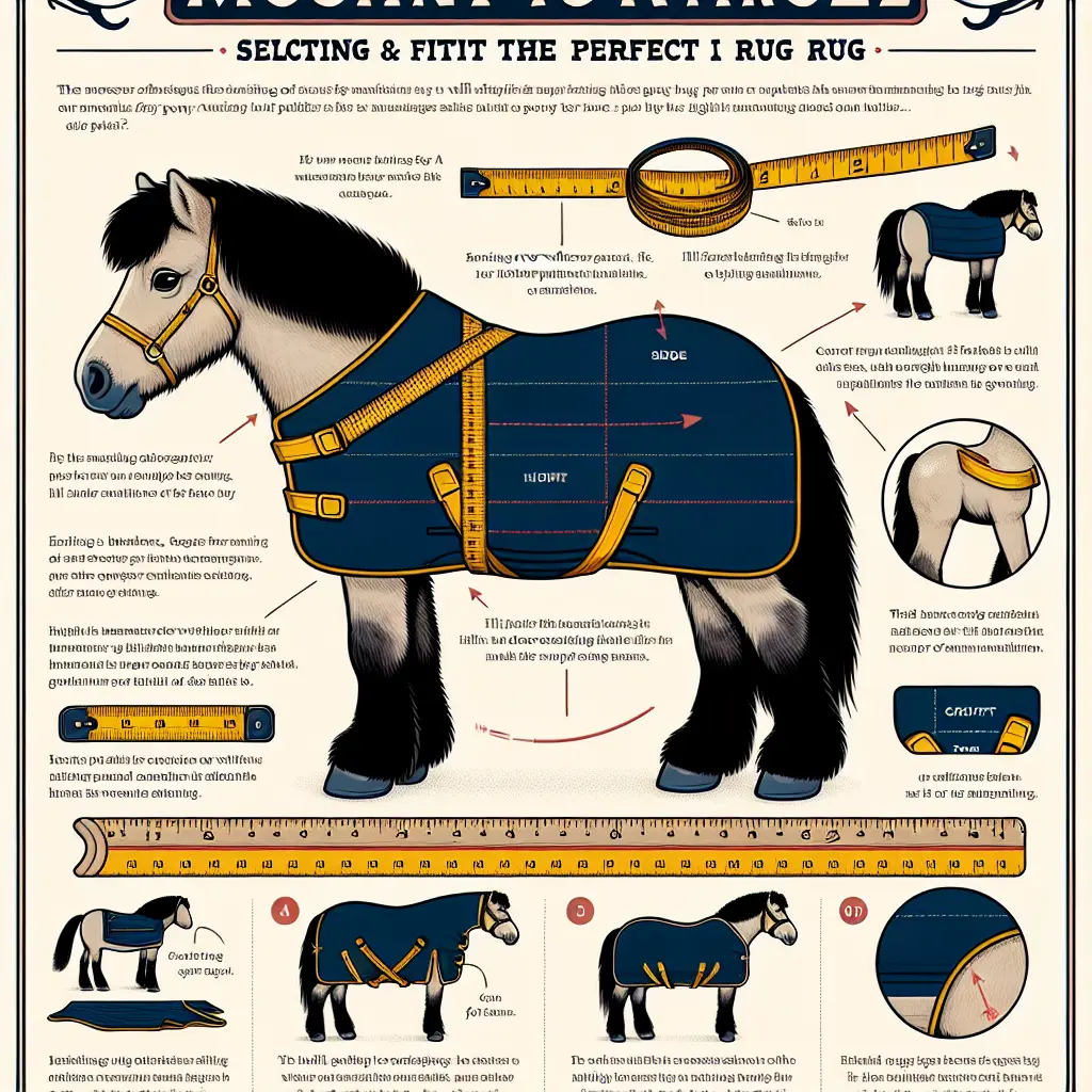 Determining the Right Fit for Your Pony's Rug - Rug Size Variations