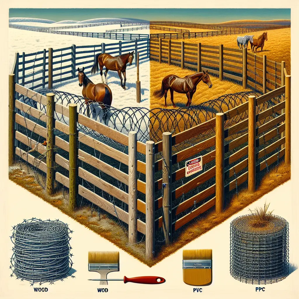 Barbed wire fencing cost and safety