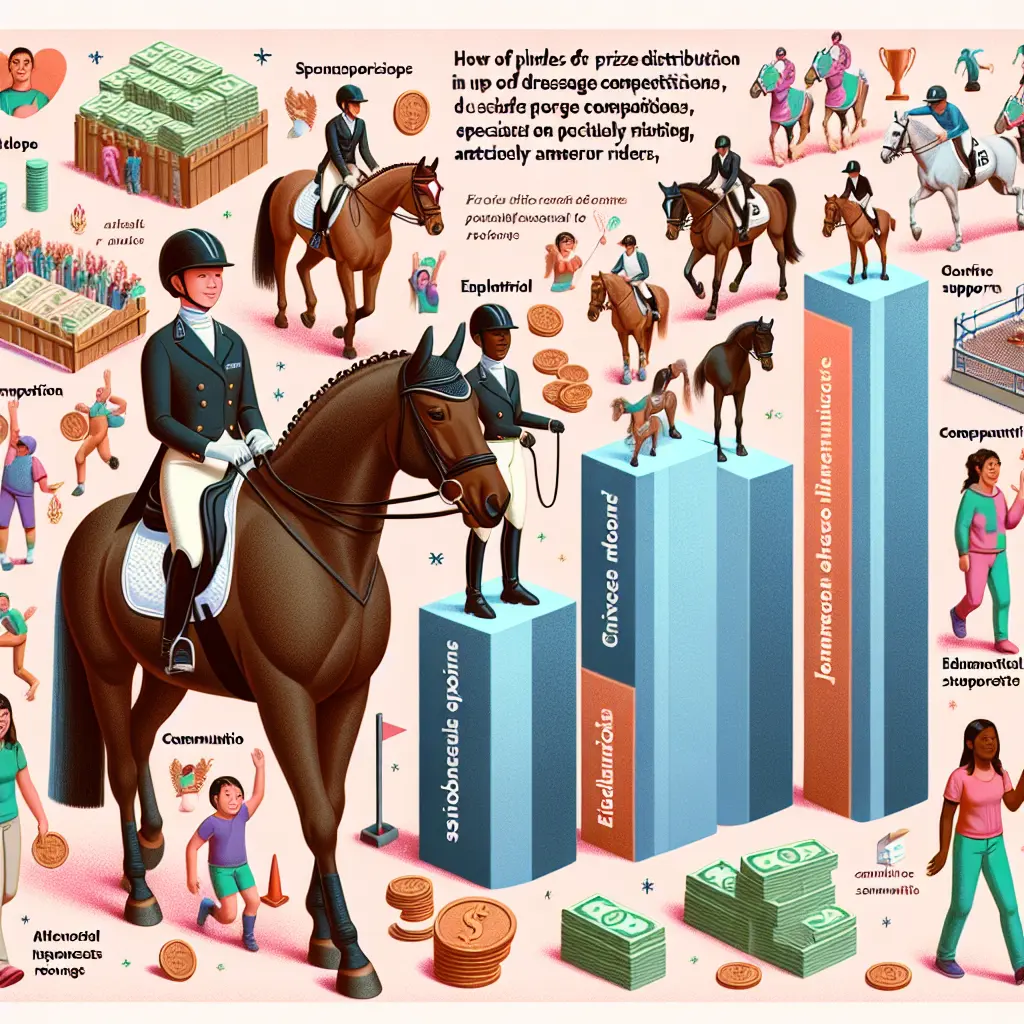 Exploring the impact of prize distribution in dressage, celebrating a rider's victory