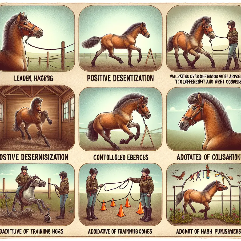 How to Manage and Train a Pushy Yearling: Ground manners and desensitization