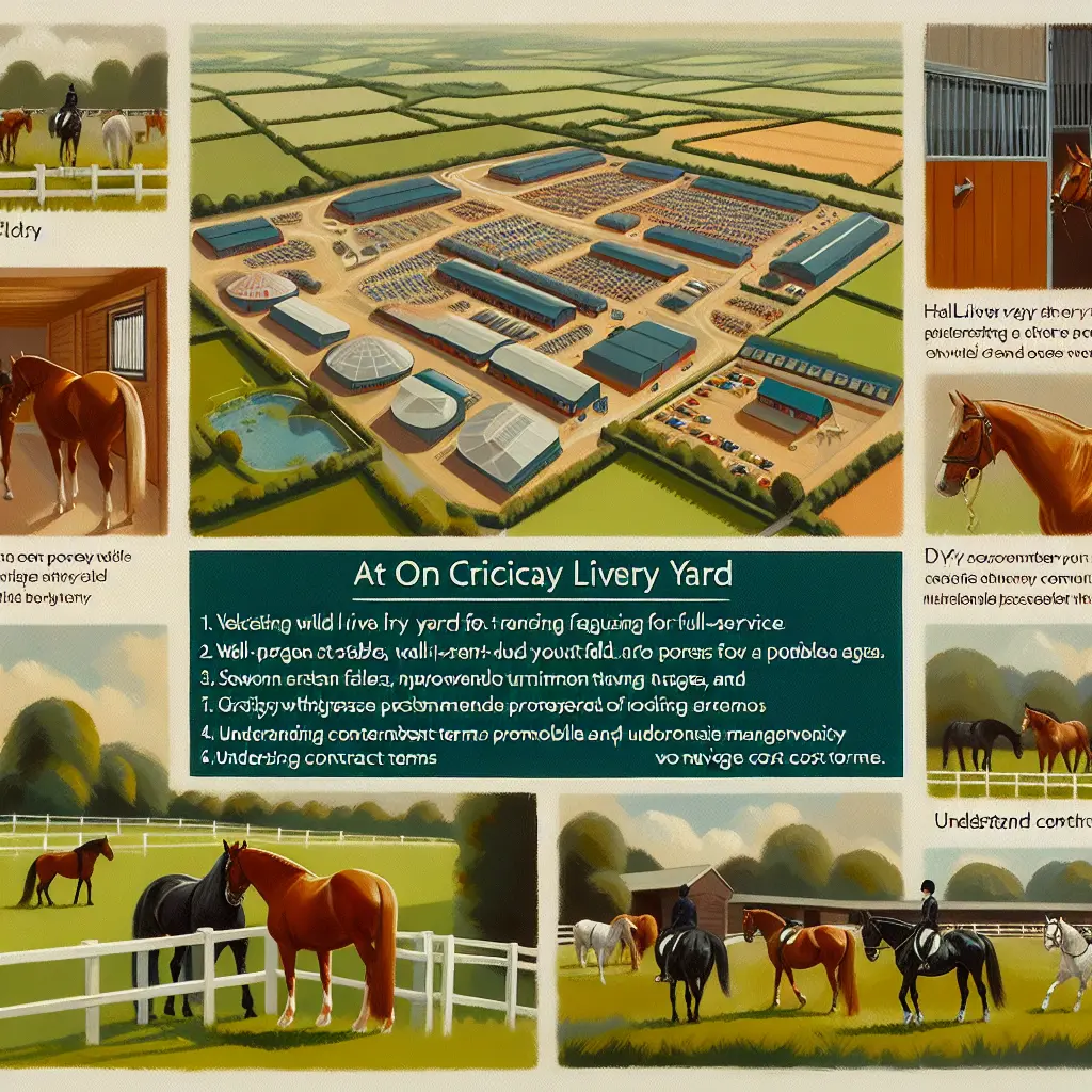 Horse in a Livery Yard