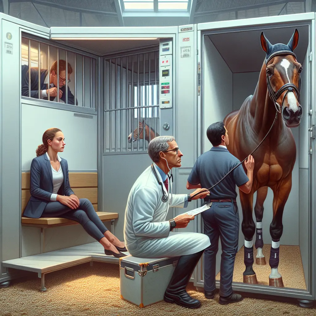 Trot-Up Event: Horse Health Inspection