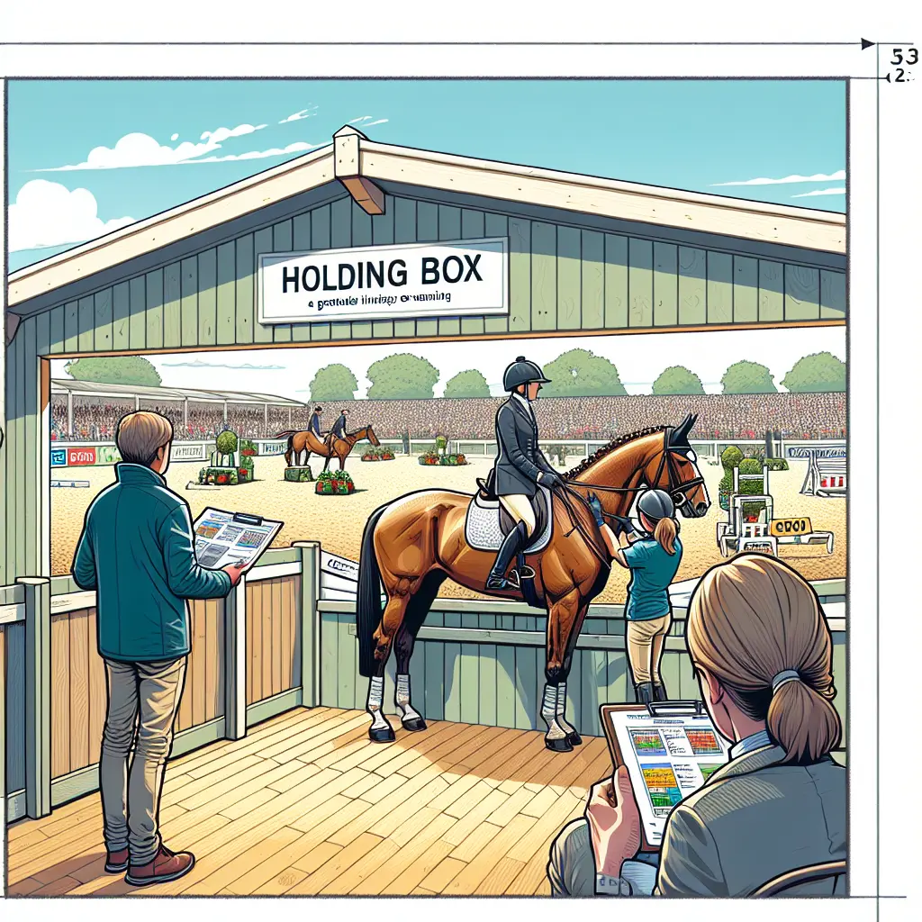 Equestrian Event Holding Box