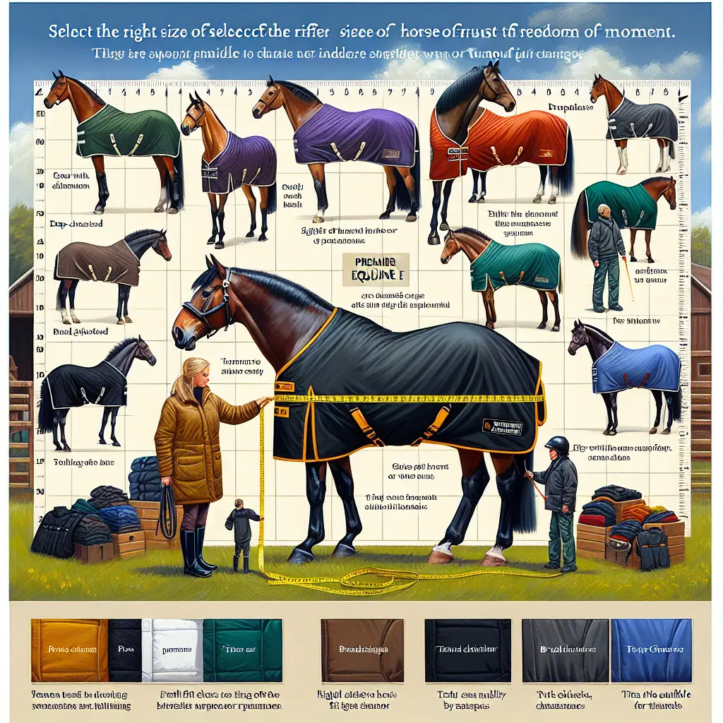 Rug Sizing Tips: Image of a Premier Equine Turnout Rug