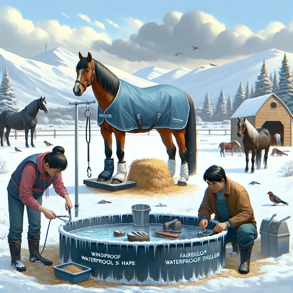 Preparing Your Horse for Winter: Ensuring Consistent Forage Intake