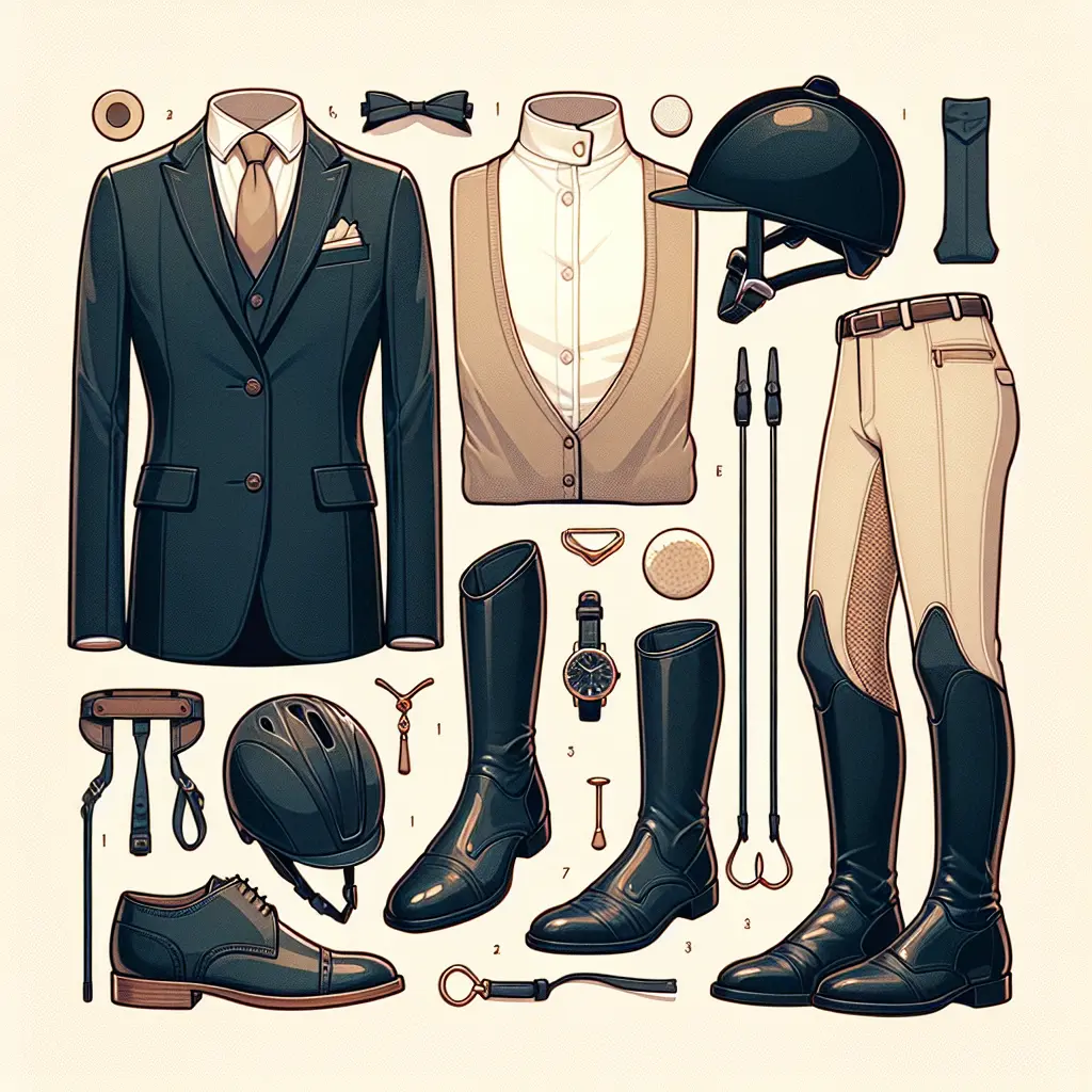 Low-Level Horse Show Attire - Breeches