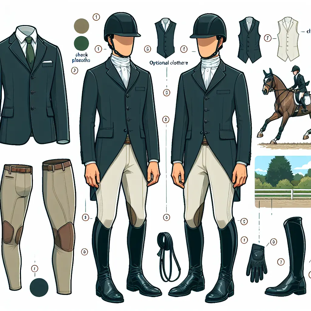 Low-Level Horse Show Attire - Riding Helmet